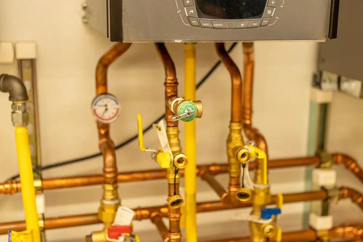 Licensed technician providing Slab Leak Repair for a homeowner in East Grand Forks